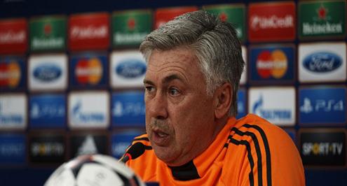 أنشيلوتي: لم أحدد بعد هوية الحارس الأساسي للريال